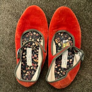 Cayumas Velvet Mary Janes Boheme Verde Palude 37